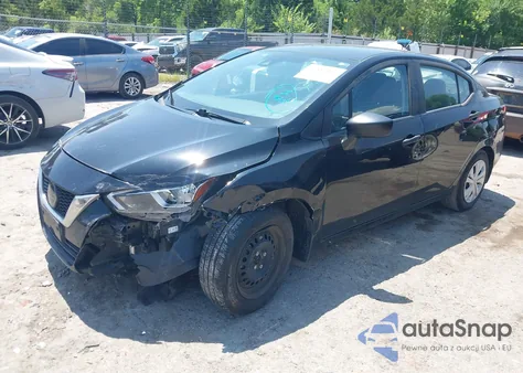 2021 Nissan Versa S Xtronic Cvt z USA, uszkodzony, nr VIN 3N1CN8DV1ML881676